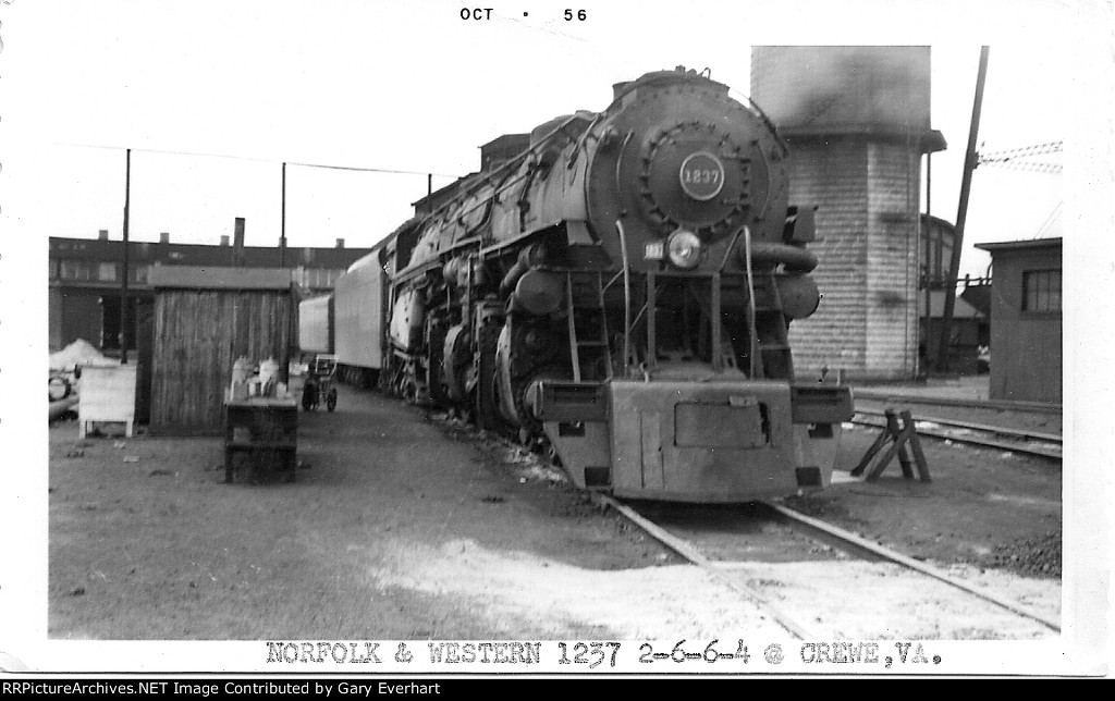 NW 2-6-6-4 #1237, Norfolk & Western